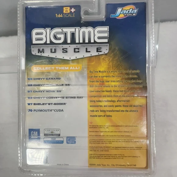 Green 69 Chevy Camaro and White Chrysler 300C Die-Cast Cars from DUB City - Picture 3 of 7